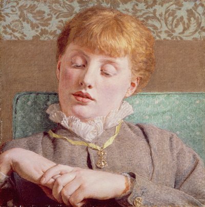 A Girl by Albert Joseph Moore